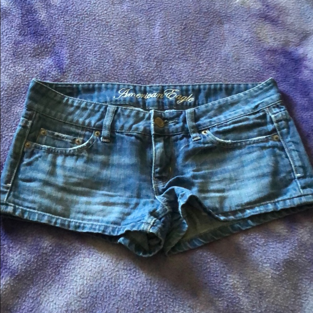 American eagle jean shorts